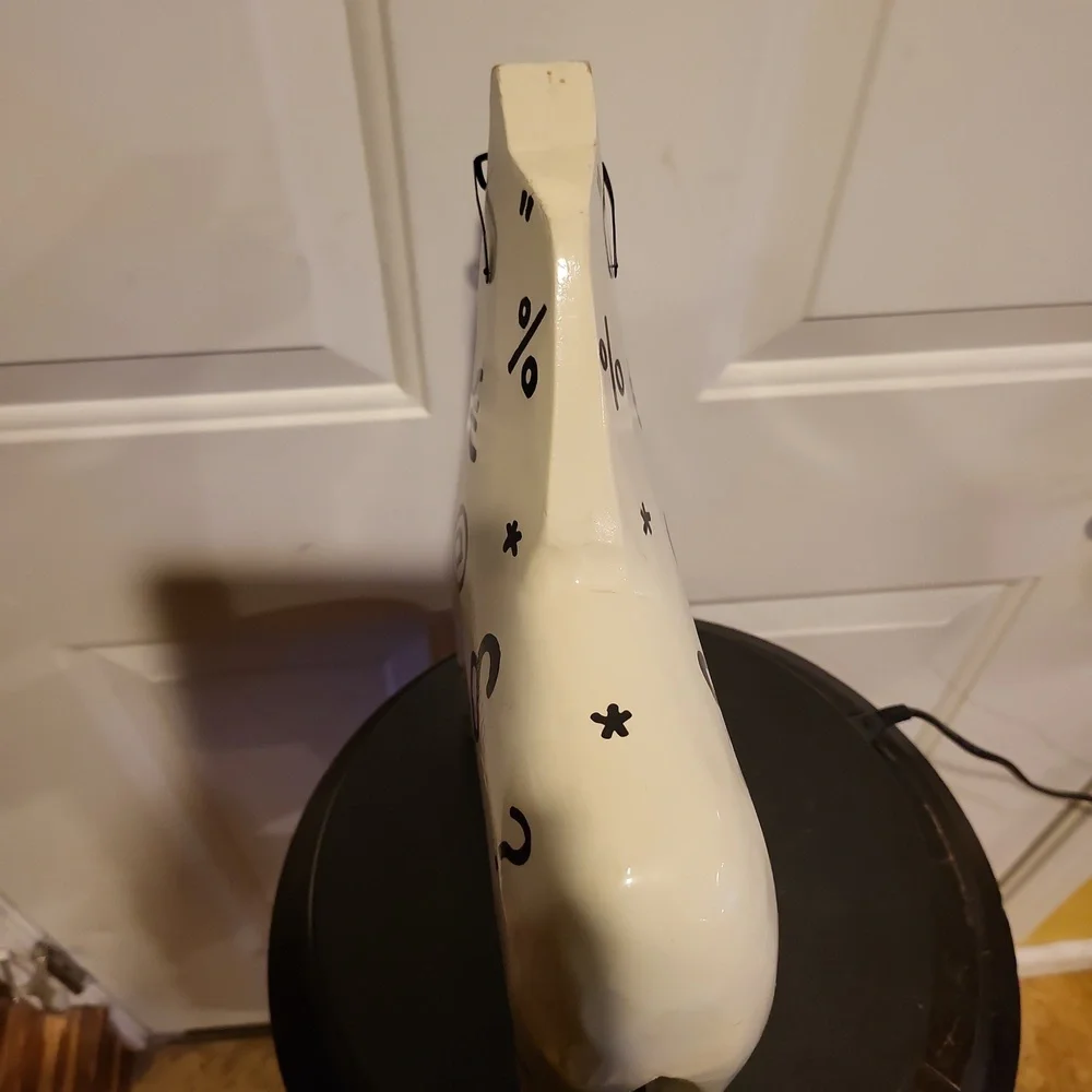 Dala IKEA White Wooden Horse Vintage